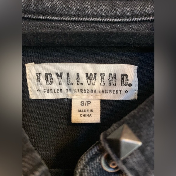 IDYLLWIND WOMEN'S WESTERN DENIM BELT DRESS - Picture 8 of 11